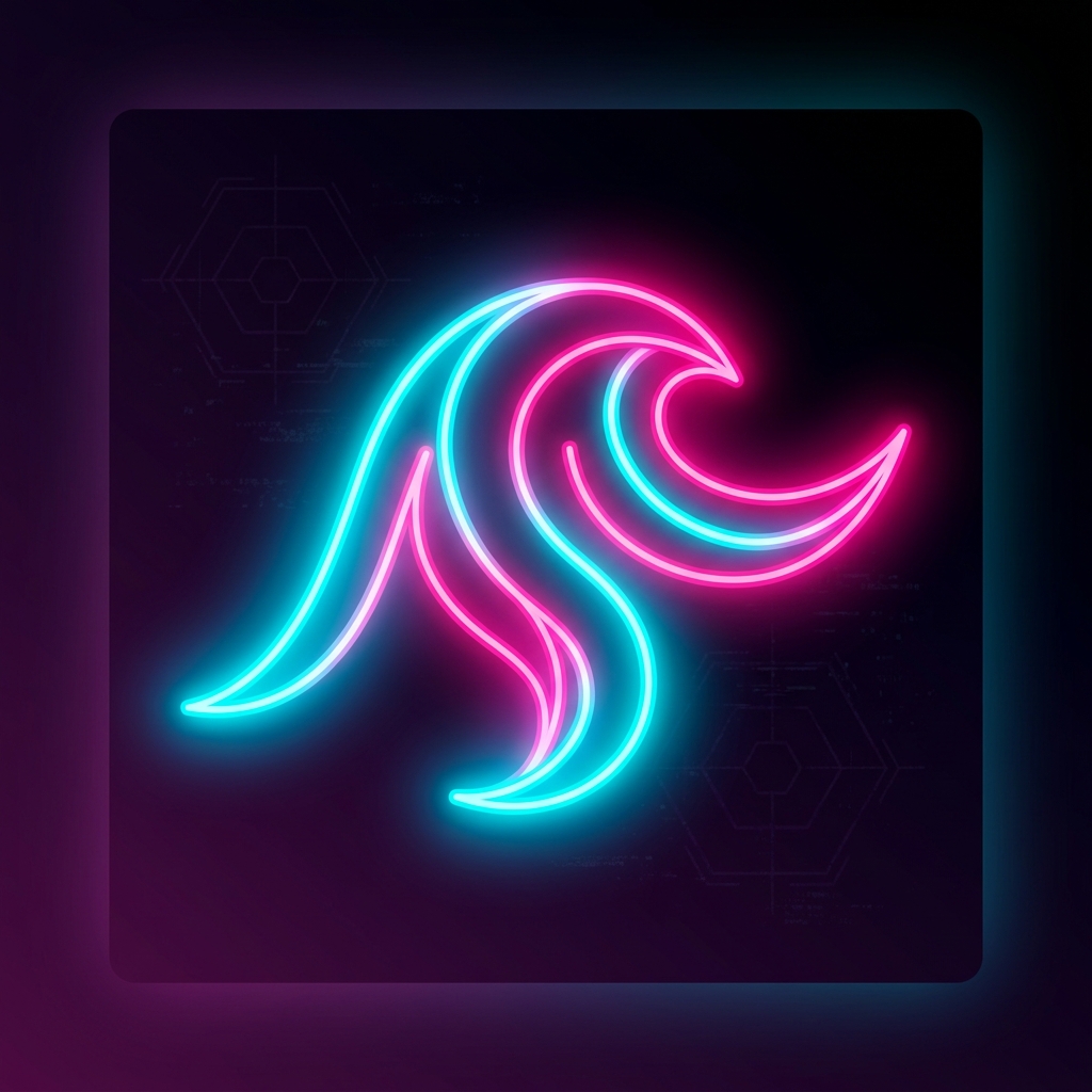 Dark Glow Wave